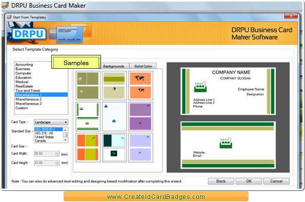 Business Card Designer Software 9.3.0.1 full